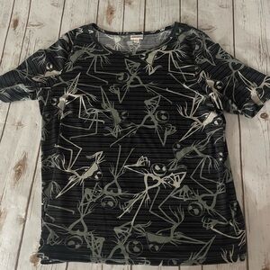 Lularoe Disney Jack Skellington tshirt
